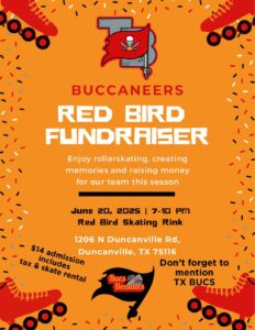 red bird fundraiser